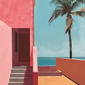 Painting, Sunny Seclusion, Valia