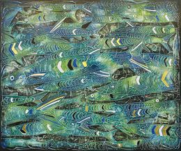 Peinture, Caribbean current, Vasili Zianko