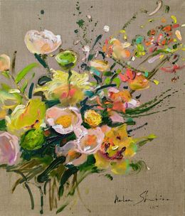 Peinture, Warm rays, Helen Shukina