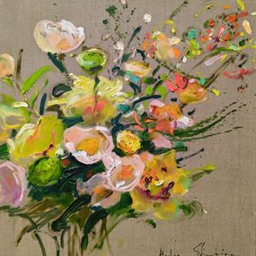 Painting, Warm rays, Helen Shukina