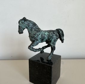 Skulpturen, Da Vinci's Horse galloping, Helle Rask Crawford