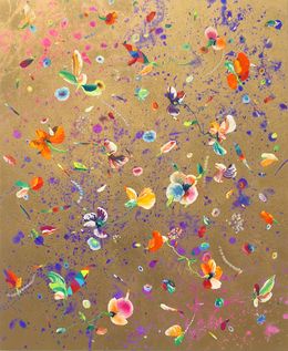 Gemälde, Golden wings Hermes, Thierry  Feuz
