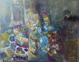 Peinture, Bazar Guardamar Öl, Lubov Jelev