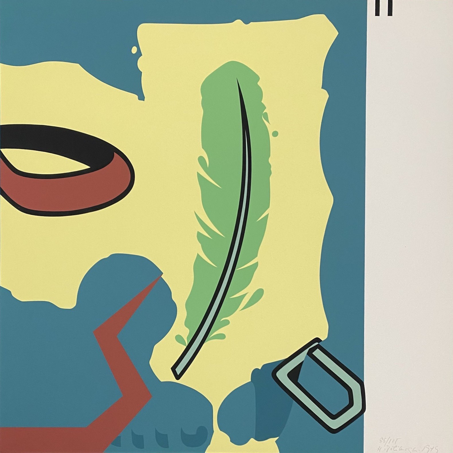 Hervé Télémaque, Le Retour du printemps II Hervé Télémaque, Le Retour du printemps II