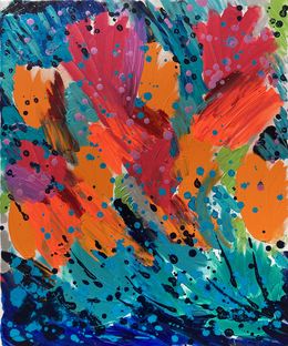 Painting, Flowers, Karaya Charlotte Baqai