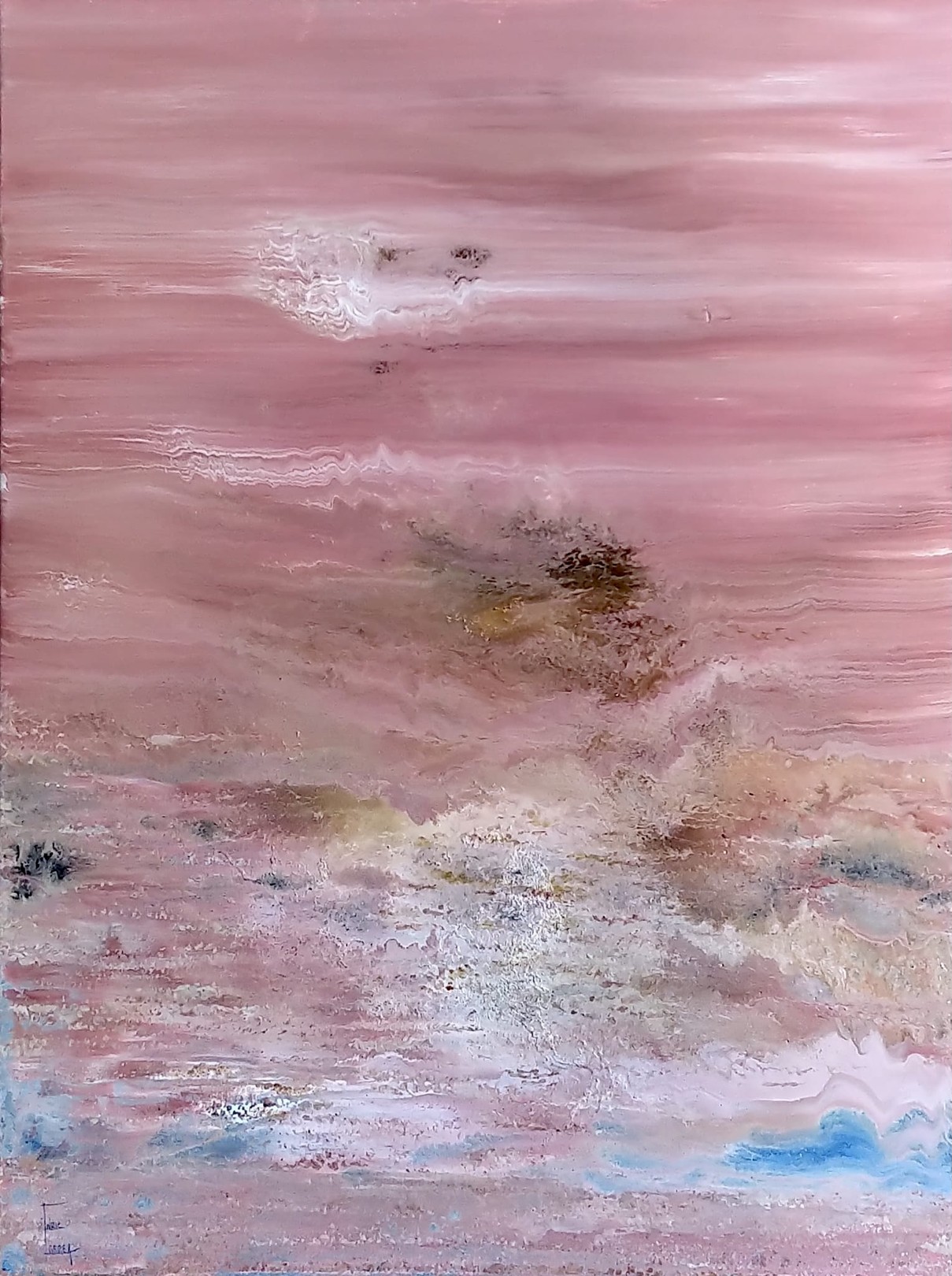 Enric Correa, Blurred pink landscape Enric Correa, Blurred pink landscape