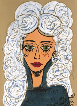 Print, Toni’s Reverie, Sephora Venites