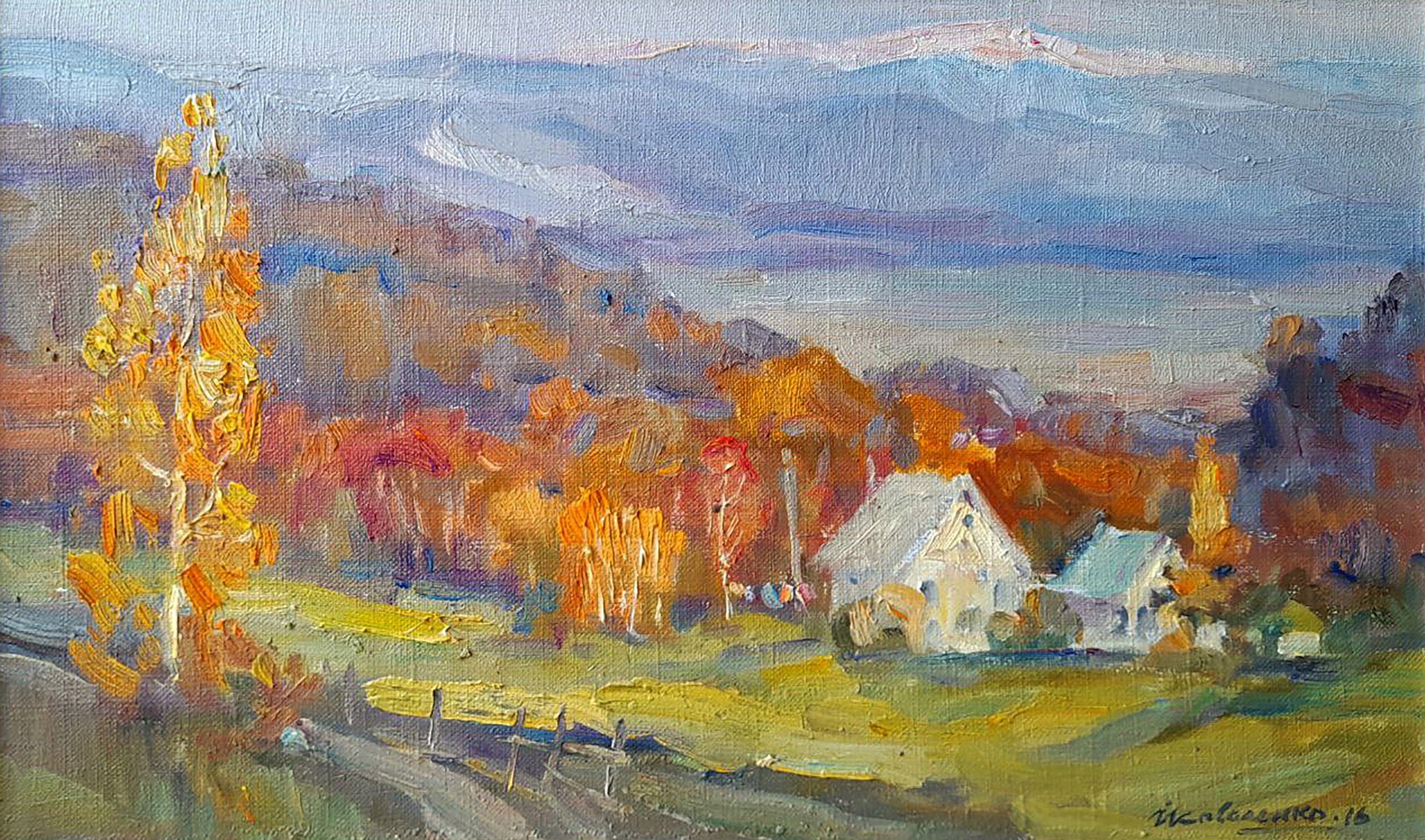 Kovalenko Ivan, In the autumn mountains Kovalenko Ivan, In the autumn mountains