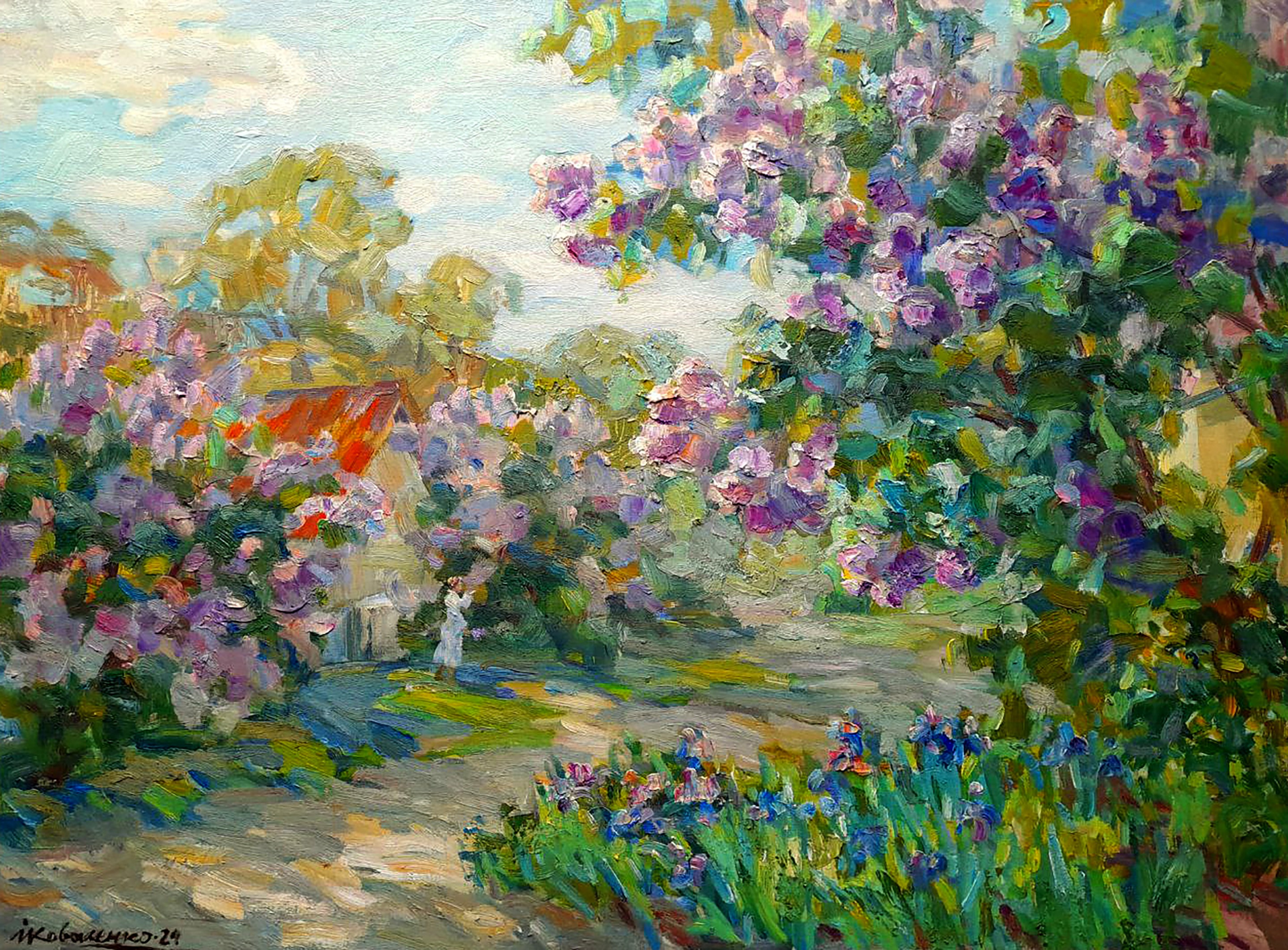 Kovalenko Ivan, The summer scent of lilac Kovalenko Ivan, The summer scent of lilac