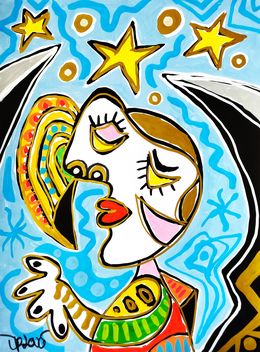 Fine Art Drawings, Dreaming woman, Dr. Love