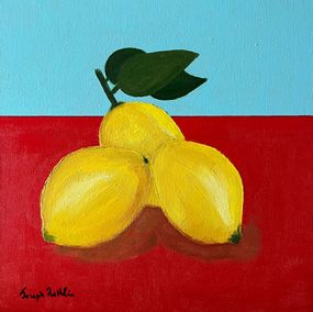 Gemälde, 3 citrons, Joseph Rethlin