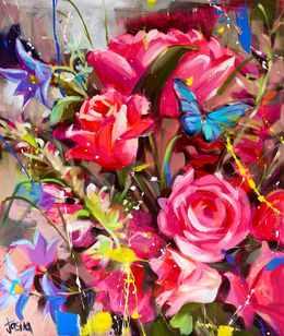 Peinture, For the Love of Roses, Yasna Godovanik