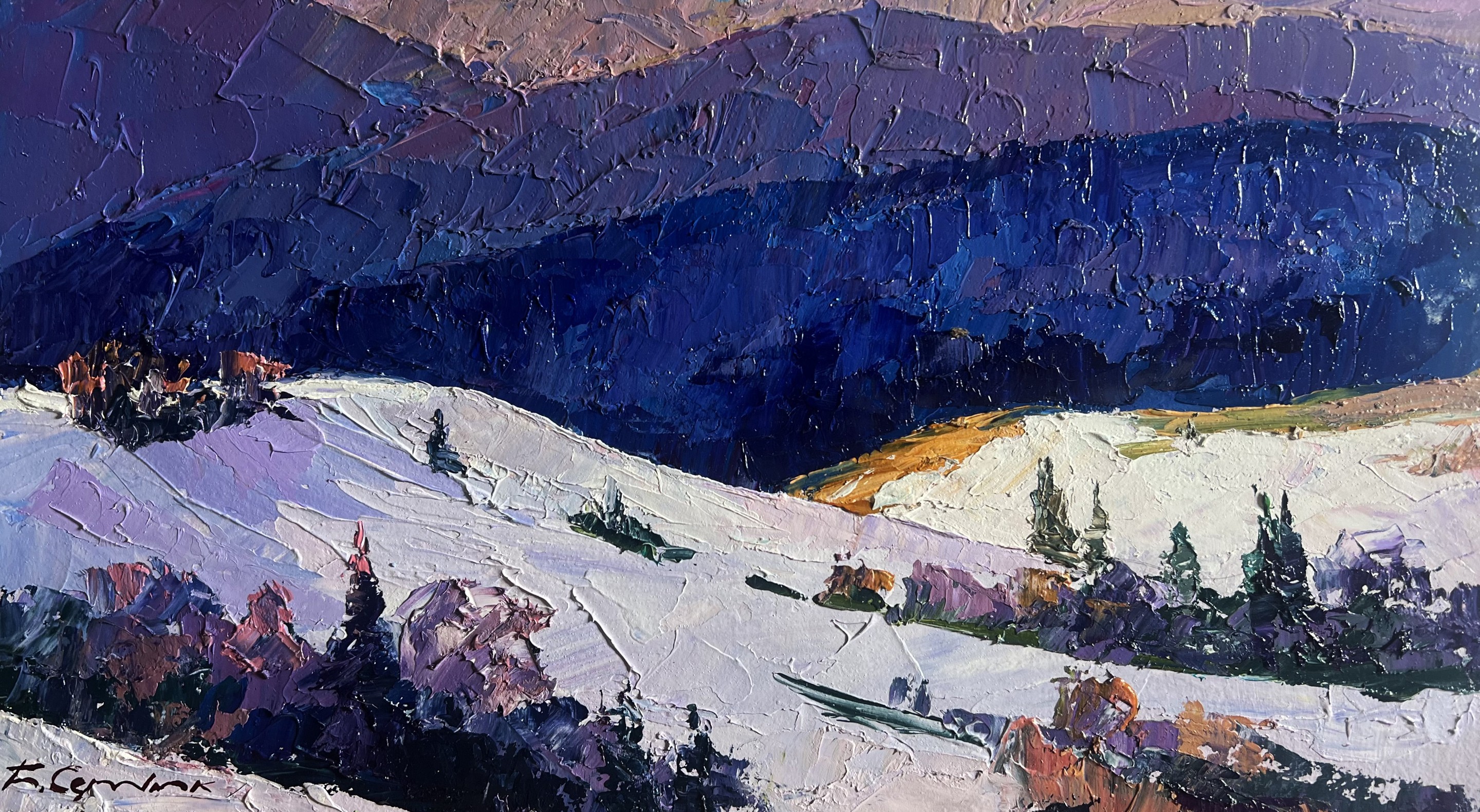 Boris Serdyuk, Mountain winter expanses Boris Serdyuk, Mountain winter expanses