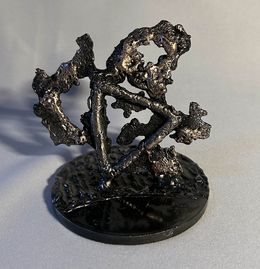 Sculpture, Symbole de l'eau 21-25, Philippe Buil
