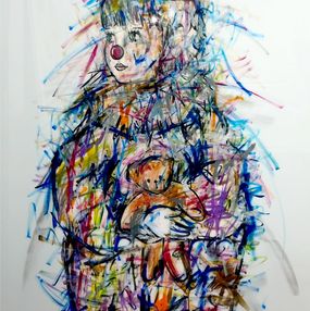 Gemälde, Collection Circus : Le Doudou de la Clown, KiKo