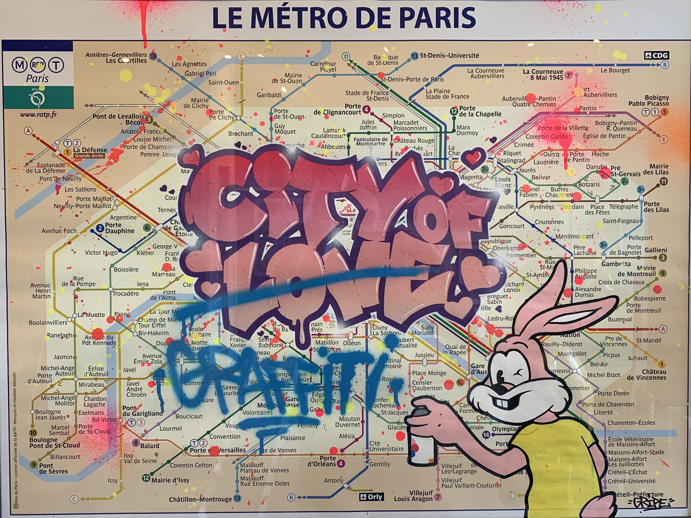 Gripe, Paris City Graffiti Gripe, Paris City Graffiti