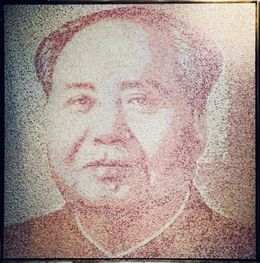 Gemälde, Portrait de Mao (3), Thierry Michelet