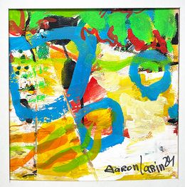 Peinture, Happy Composition II, Aaron Labin (Grigoryan)