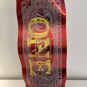 Skulpturen, One dollar rosso one, Karl Lagasse
