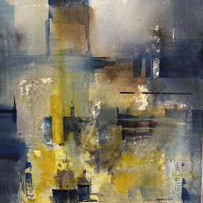 Gemälde, Paysage urbain, Claude Carretta