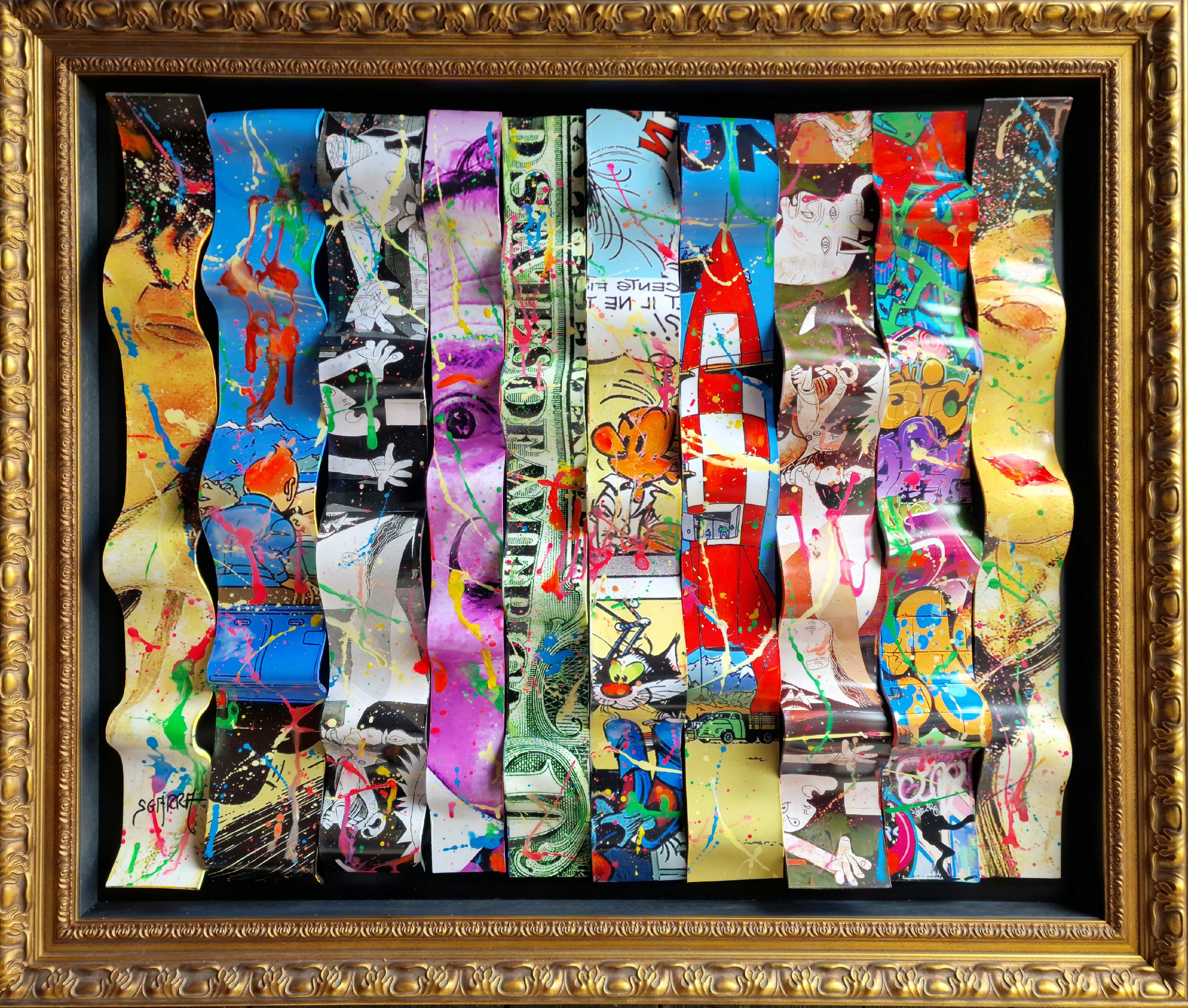 Robert Sgarra, Ondulé Pop Art Robert Sgarra, Ondulé Pop Art