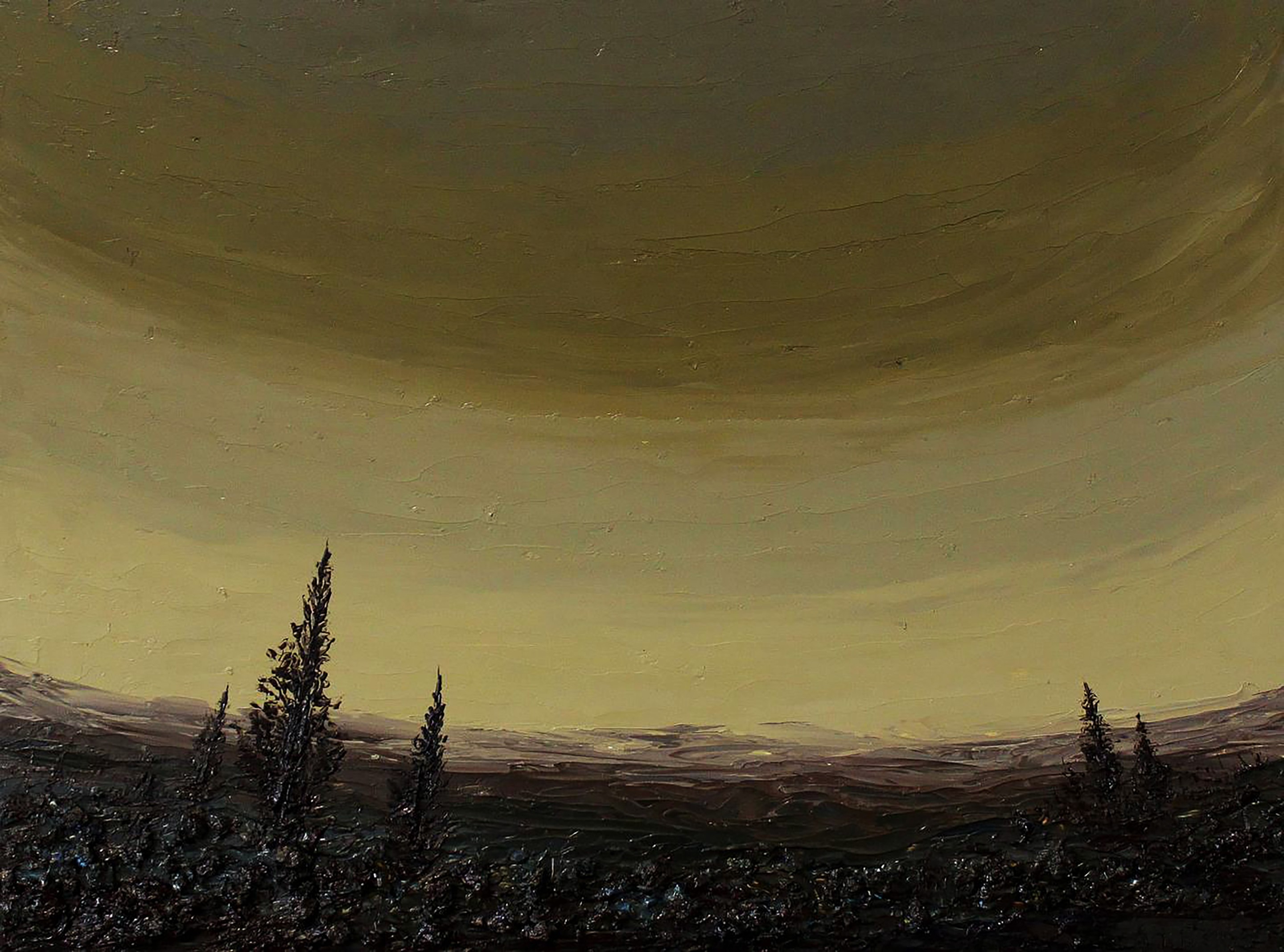 Andriy Klishyn, Cloudy landscape Andriy Klishyn, Cloudy landscape