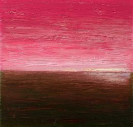 Peinture, Pink Horizon - Diptych - series Dawn, Andriy Klishyn