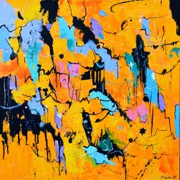 Painting, Summer feast 6625, Pol Ledent