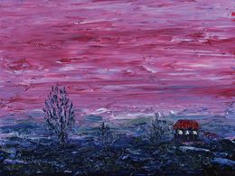 Painting, Landscape from a fairy tale, Andriy Klishyn