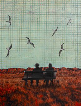Peinture, Birds of a feather, DB Waterman