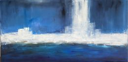 Gemälde, Ou l'océan rencontre le ciel, Christine Barth Mroz