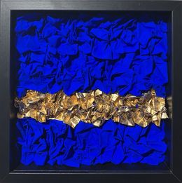Gemälde, Box bleu or 1525, Eric Robin