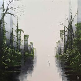 Painting, Échappée Belle, Maurizio Galloro