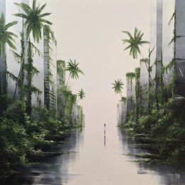 Painting, Lointaines Tropiques, Maurizio Galloro