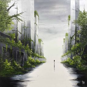Gemälde, Convergence Végétale, Maurizio Galloro