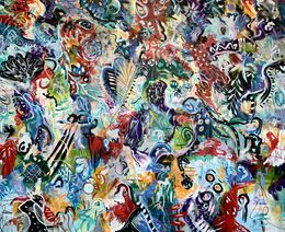 Painting, Life in Colors 82, Veronica Vilsan