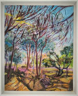 Fine Art Drawings, A l'ombre des arbres, Linda Clerget