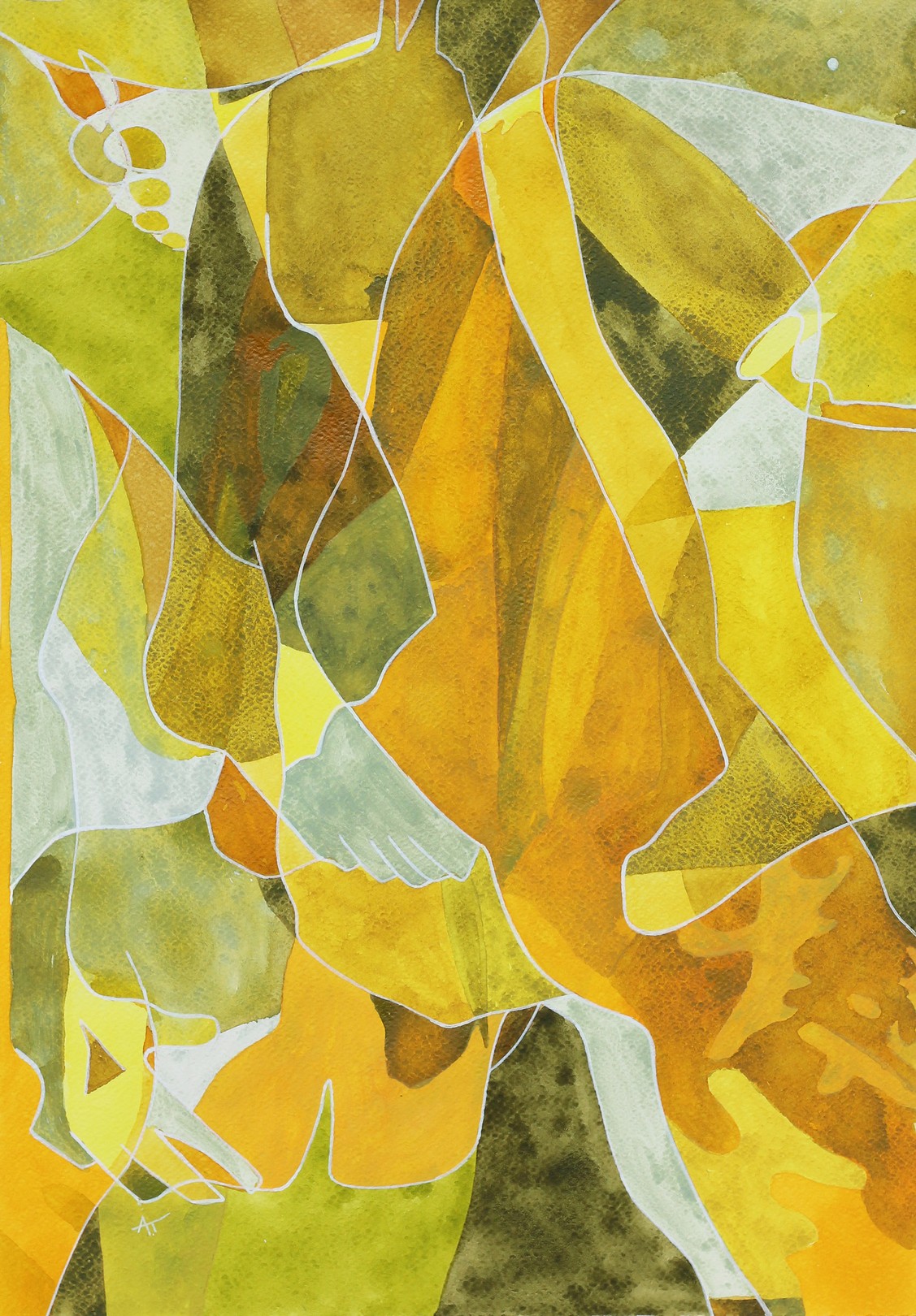 Aurélie Trabaud, Abstrait nu N°33 Aurélie Trabaud, Abstrait nu N°33