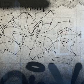 Gemälde, Graffiti Evolution Papier, Disek