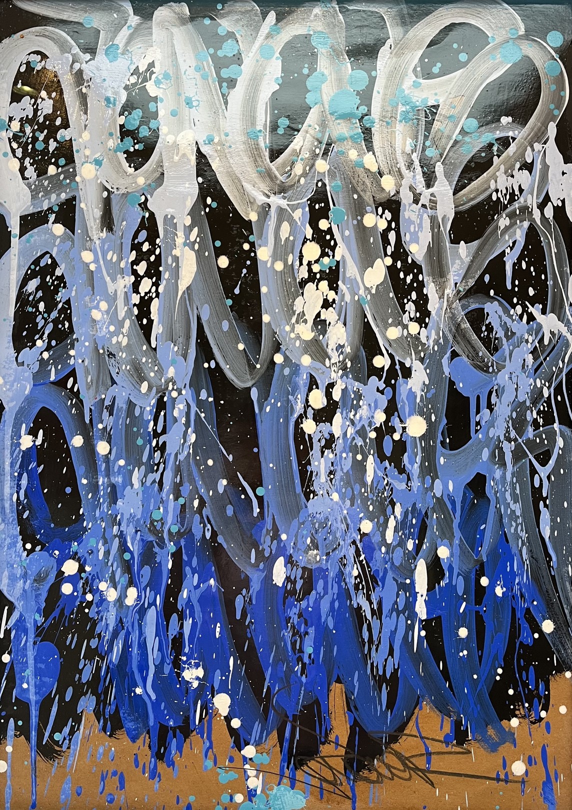 JonOne, Dark blue JonOne, Dark blue