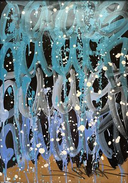 Peinture, Light Blue, JonOne