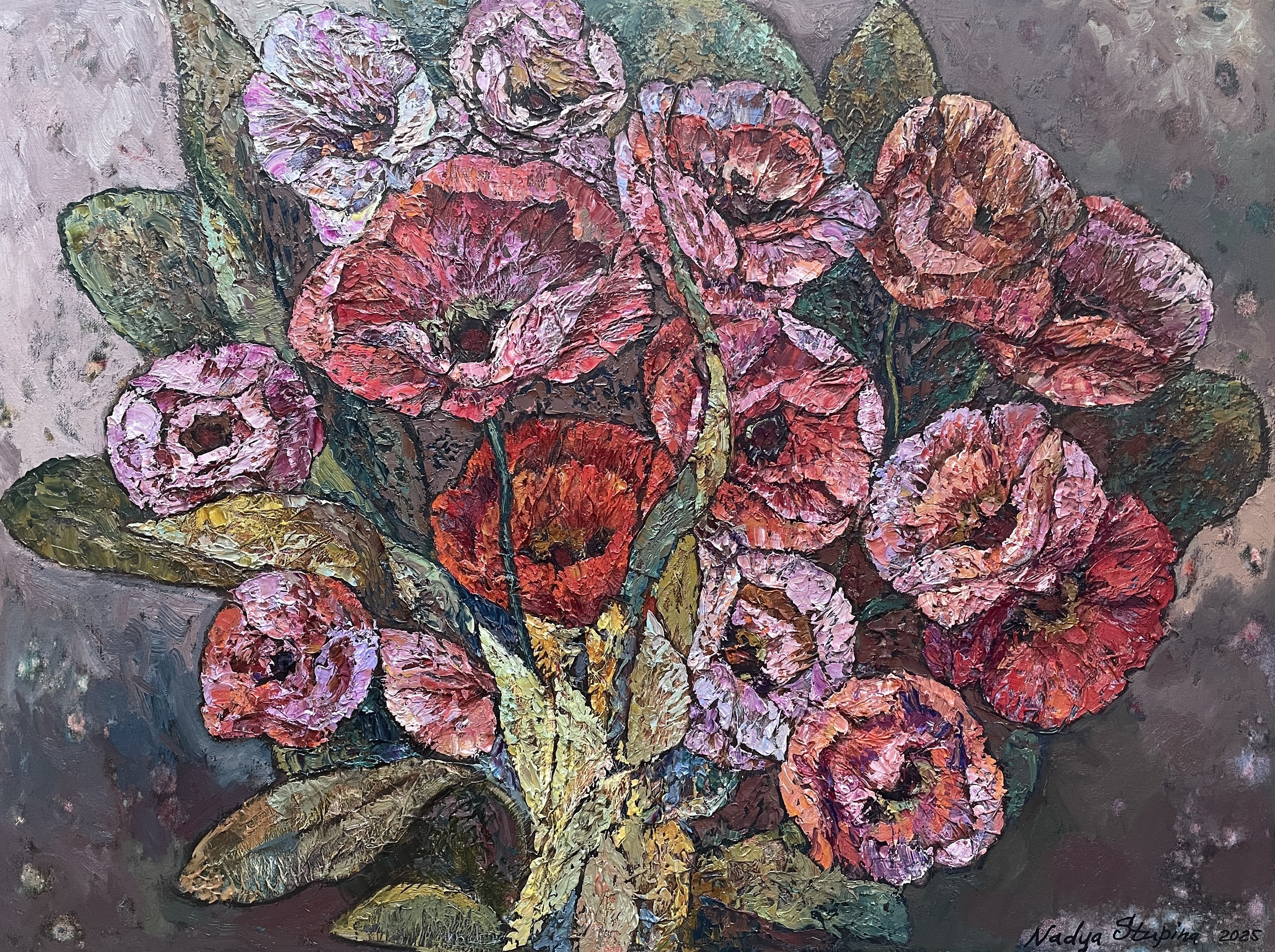 Nadezda Stupina, Bouquet of poppies Nadezda Stupina, Bouquet of poppies