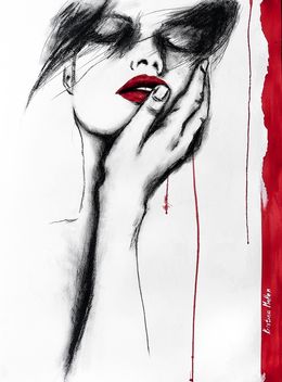 Fine Art Drawings, Asking For Your Touch, Kristina Mallen