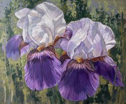 Gemälde, Floral Embrace, Anna Reznikova