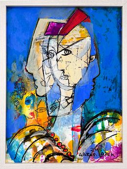 Peinture, Portrait II, Aaron Labin (Grigoryan)