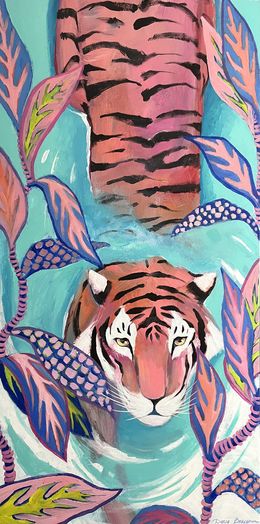 Peinture, Teal Water, Daria Borisova