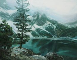 Peinture, Morskie Oko lake, Alisa Onipchenko-Cherniakovska