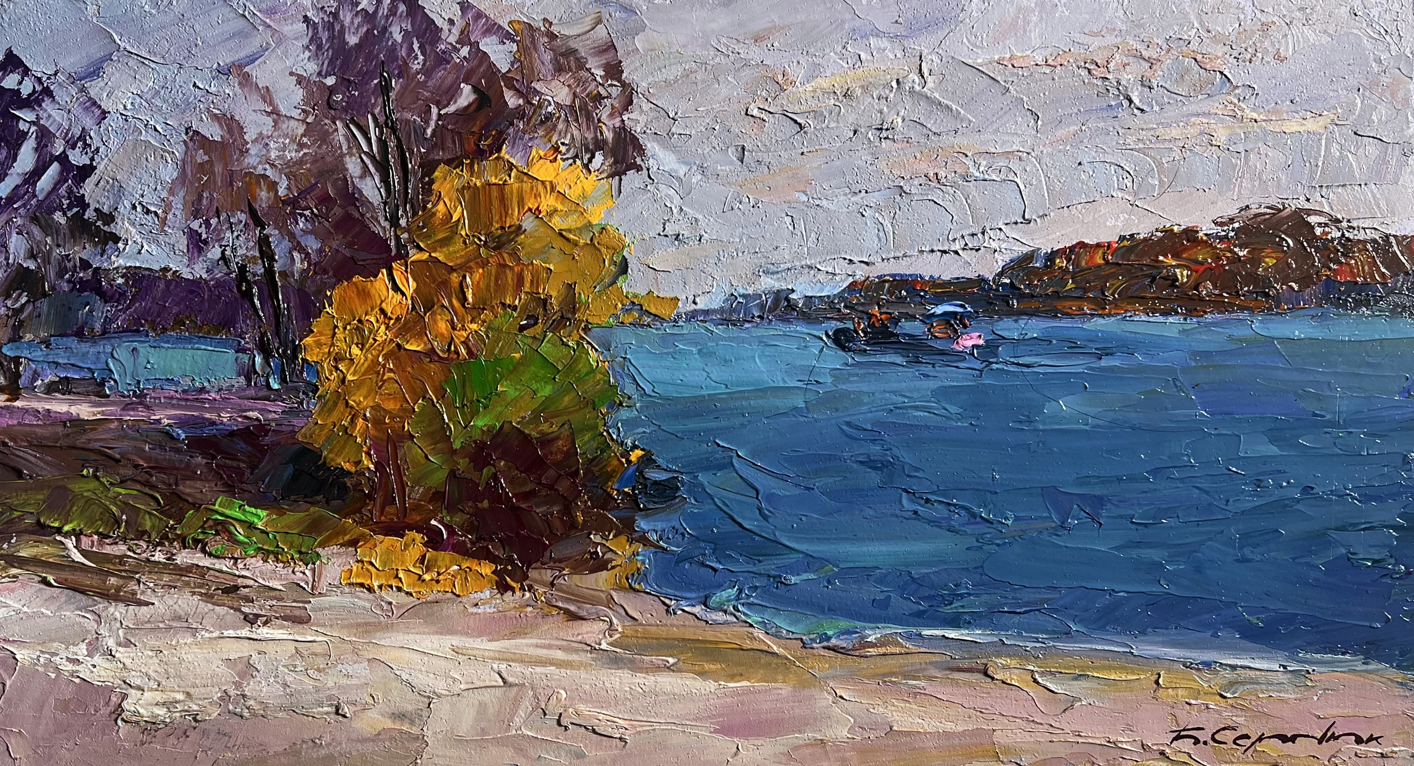 Boris Serdyuk, Evening after a thunderstorm Boris Serdyuk, Evening after a thunderstorm