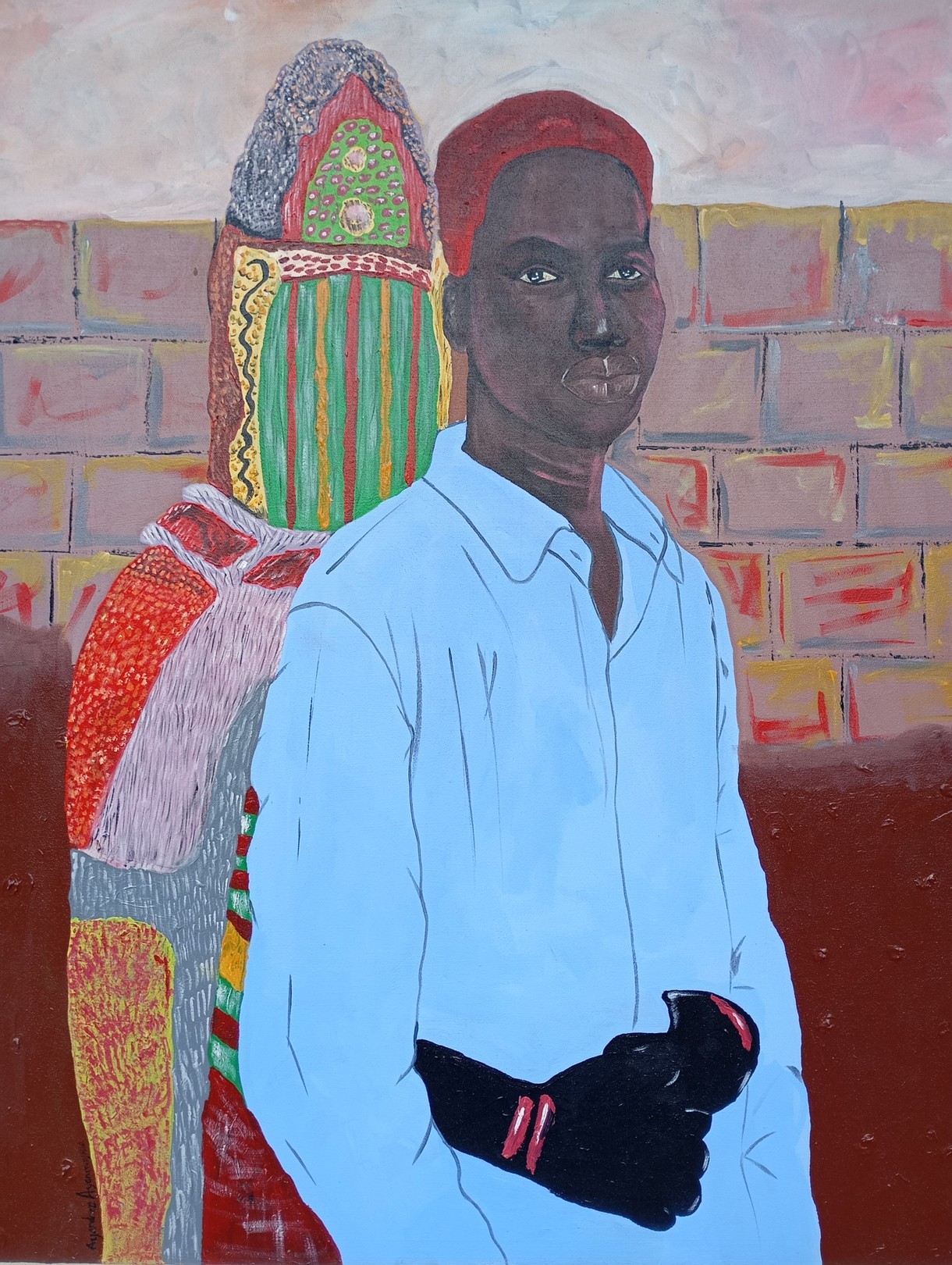 Ayandare Adeniran Ayanmuyiwa, Reincarnation - 21st Century, Contemporary, Figurative, Portrait, African Artwork Ayandare Adeniran Ayanmuyiwa, Reincarnation - 21st Century, Contemporary, Figurative, Portrait, African Artwork