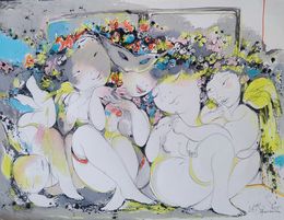 Peinture, Blossoming Dreams, Lilit Soghomonyan